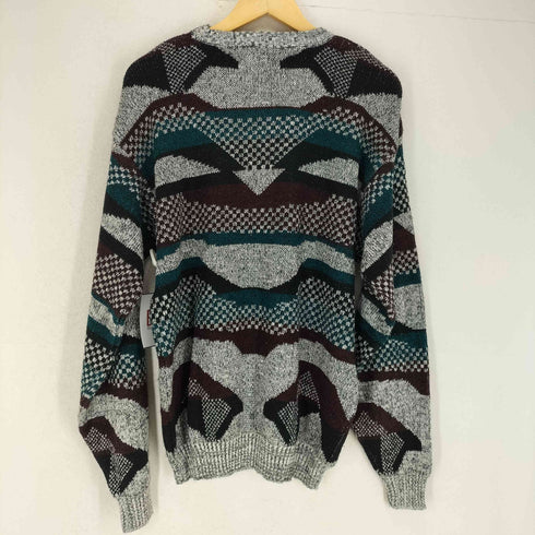 BOULEVARD 総柄クルーネックニット メンズ JPN:L