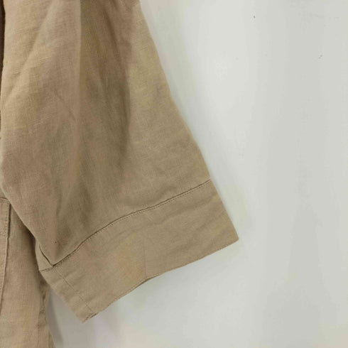 オービス ORVIS ボタンデザイン リネン L/S シャツ レディース