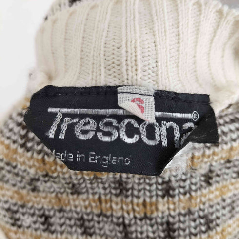 Trescona 総柄Vネックニット メンズ JPN:S
