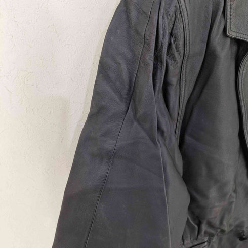 elcolint MADE IN TURKEY ラムスキン ダブルジャケット レディース FREE