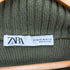 ザラ ZARA ハーフジップハイネックウールニット レディース JPN:M