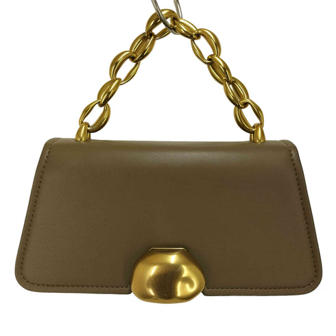チャールズキース CHARLES & KEITH メタリックチェーントップハンドルバッグ レディース
