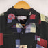 HAAG GENTS 総柄 L/Sレーヨンシャツ 開襟 ボックスシルエット メンズ US:40