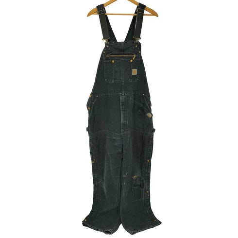 カーハート Carhartt USA製 ダック地 ダブルニーオーバーオール メンズ W42 L32