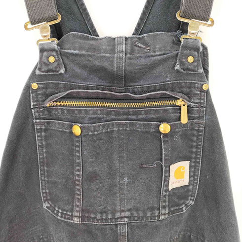 カーハート Carhartt USA製 ダック地 ダブルニーオーバーオール メンズ W42 L32