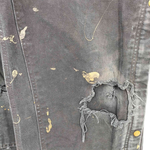 カーハート Carhartt USA製 ダック地 ダブルニーオーバーオール メンズ W42 L32