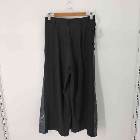 サイドベルト ドッキング袴パンツ サブカル メンズ
