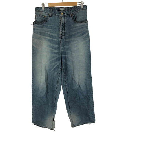 カラービーコン kolor BEACON 23SS 10ozデニム バギーデニムパンツ メンズ JPN:1