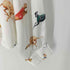 ザラ ZARA 犬総柄L/Sサテンシャツ レディース JPN:XL