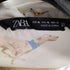 ザラ ZARA 犬総柄L/Sサテンシャツ レディース JPN:XL
