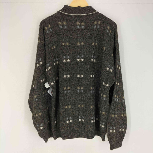 LIBER TY SWEATERS USA製 ニットポロシャツ メンズ JPN:L