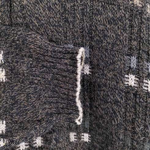 LIBER TY SWEATERS USA製 ニットポロシャツ メンズ JPN:L
