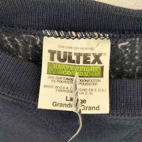 タルテックス TULTEX USA製 4段カプセル クルーネックスウェット メンズ import:L