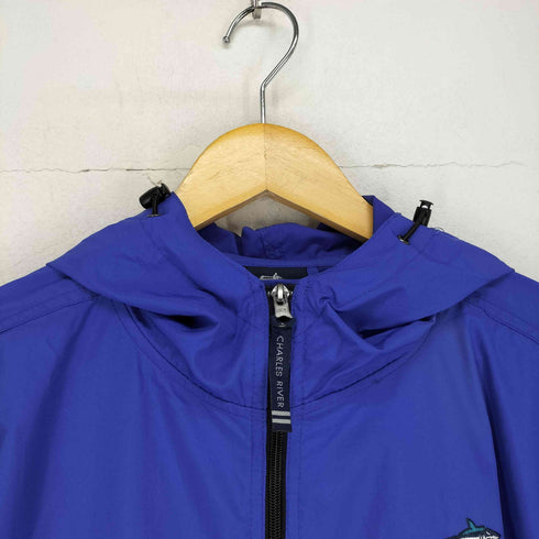 チャールズリバー CHARLES RIVER SHOEMAKER SCHOOL ロゴ刺繍アノラックジャケット メンズ JPN:M