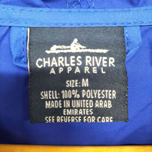チャールズリバー CHARLES RIVER SHOEMAKER SCHOOL ロゴ刺繍アノラックジャケット メンズ JPN:M