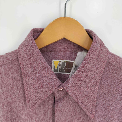 CELLINI ナイロンポリ ビッグカラーシャツ メンズ import:L