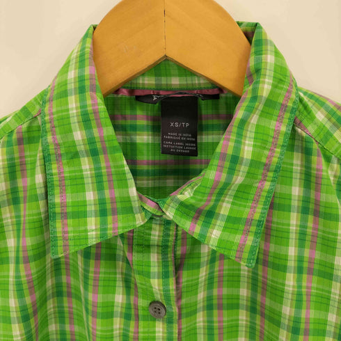 マーモット MARMOT 半袖チェックシャツ レディース JPN:XS