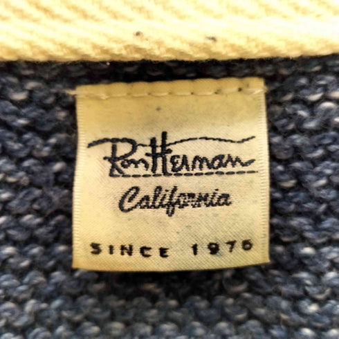 ロンハーマンカルフォルニア Ron Herman California コンチョボタン ショールカラー コットンニットカーディガン メンズ import:S