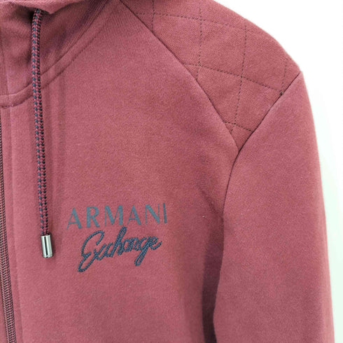 アルマーニエクスチェンジ ARMANI EXCHANGE ロゴ刺繍ダブルジップフーディ メンズ