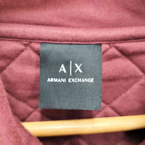 アルマーニエクスチェンジ ARMANI EXCHANGE ロゴ刺繍ダブルジップフーディ メンズ