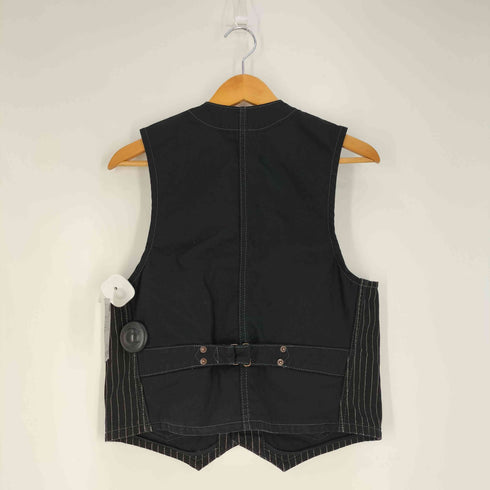 IRON HEART ウォバッシュワークベスト メンズ import:S