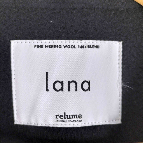 ジャーナルスタンダードレリューム JOURNAL STANDARD relume LANA WOOL スリットコート レディース 36
