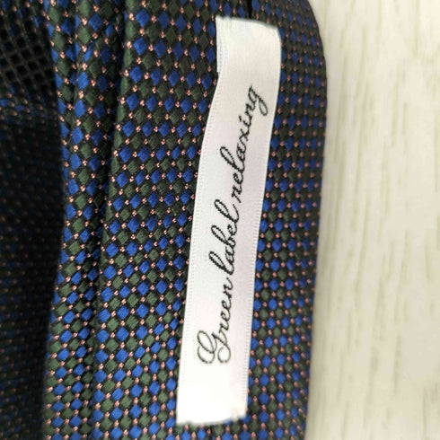 グリーンレーベルリラクシング GREEN LABEL RELAXING ドット ネクタイ メンズ