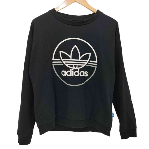 アディダスオリジナルス adidas Originals LIGHT SWEATSHIRT ロゴプリント ロンT ロングスリーブTシャツ メンズ OT(XL)