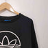 アディダスオリジナルス adidas Originals LIGHT SWEATSHIRT ロゴプリント ロンT ロングスリーブTシャツ メンズ OT(XL)