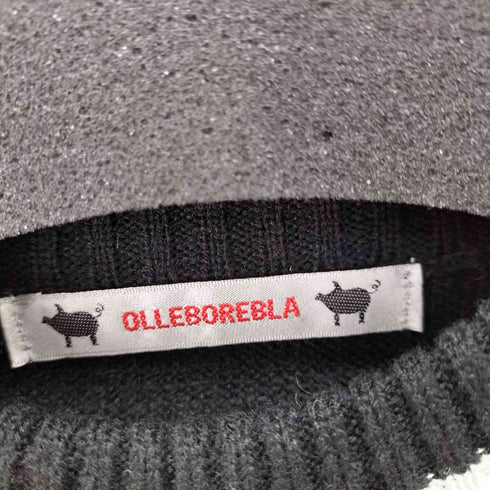 アルベロベロ OLLEBOREBLA クルーネック ニットWワンピース ピアノ レディース