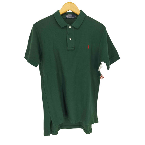 ポロバイラルフローレン Polo by RALPH LAUREN 鹿の子 ポニー刺繍S/S ポロシャツ メンズ JPN:L
