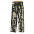 フェケテ FEKETE TIE-DYE WASHED HIGH WAIST WIDE LONG DENIM PANTS ブリーチ 加工 ブラック デニム パンツ レディース JPN:M