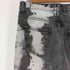 フェケテ FEKETE TIE-DYE WASHED HIGH WAIST WIDE LONG DENIM PANTS ブリーチ 加工 ブラック デニム パンツ レディース JPN:M