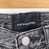 フェケテ FEKETE TIE-DYE WASHED HIGH WAIST WIDE LONG DENIM PANTS ブリーチ 加工 ブラック デニム パンツ レディース JPN:M