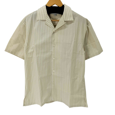 ユニクロジェイダブリューアンダーソン UNIQLO JW ANDERSON 21AW オーバーサイズストライプシャツ メンズ JPN:S