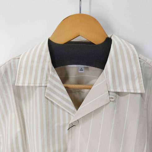 ユニクロジェイダブリューアンダーソン UNIQLO JW ANDERSON 21AW オーバーサイズストライプシャツ メンズ JPN:S