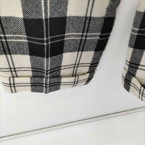 ジュンヤワタナベコムデギャルソンマン JUNYA WATANABE COMME des GARCONS MAN AD2004 00S ホツレ加工 ウール スラックスパンツ レディース JPN:S