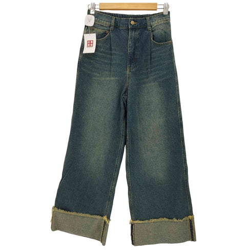 クレイル CLEL Vintage Design Roll-up Denim Pants ヴィンテージデザイン ロールアップデニムパンツ メンズ JPN:S