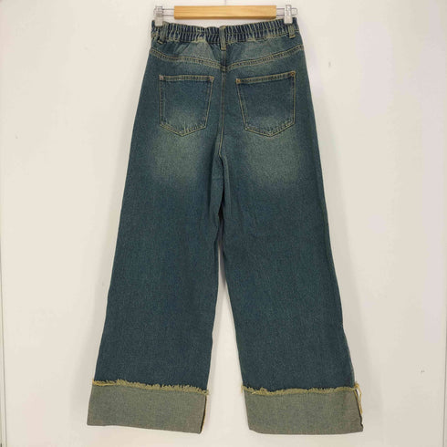 クレイル CLEL Vintage Design Roll-up Denim Pants ヴィンテージデザイン ロールアップデニムパンツ メンズ JPN:S