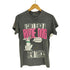 90S U CANT TEACH A RUDE DOG NEW TRICKS クラックプリント S/S Tシャツ シングルステッチ レディース