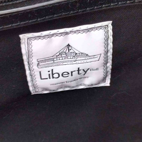 リバティ LIBERTY パイピング 刺繍 キャンバス スクエアトートバッグ レディース