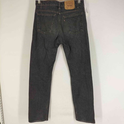 リーバイス Levis 90s USA製 575刻印 先染め 505 ジップフライ ブラックデニムパンツ メンズ W31 L30