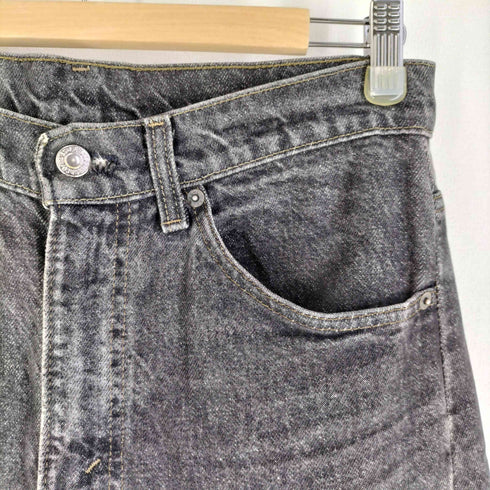 リーバイス Levis 90s USA製 575刻印 先染め 505 ジップフライ ブラックデニムパンツ メンズ W31 L30