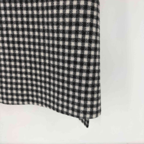 hevo MADE IN ITALY ウールナイロンハウンドトゥースチェスターコート メンズ EUR:46