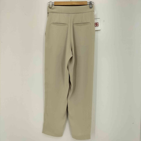 アダムエロペ Adam et Rope 23AW シャーリングベルトイージーパンツ レディース 36