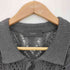 クレイル CLEL Openwork Loose Mesh Crew Neck Cardigan 透かし編みルース メッシュクルーネックカーディガン メンズ JPN:S