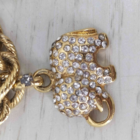 bijoux cascio 象 エレファント ストラップ チェーン レディース ONE SIZE