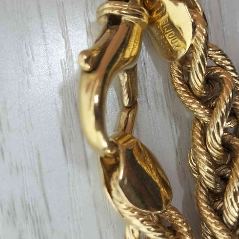 bijoux cascio 象 エレファント ストラップ チェーン レディース ONE SIZE