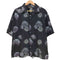 クレイル CLEL 2Way Multi Pattern Drape Short Sleeve Shirt 2way 花柄 アブストラクト柄ドレープ半袖シャツ メンズ JPN:S