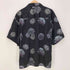 クレイル CLEL 2Way Multi Pattern Drape Short Sleeve Shirt 2way 花柄 アブストラクト柄ドレープ半袖シャツ メンズ JPN:S